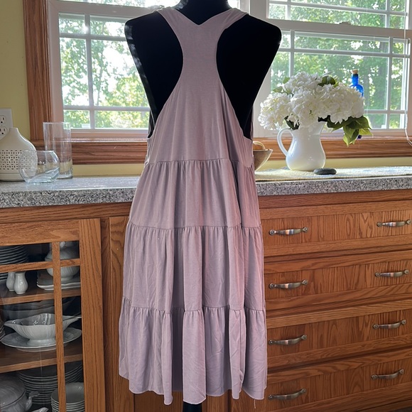 Lavendar Tiered Dress - Picture 5 of 6